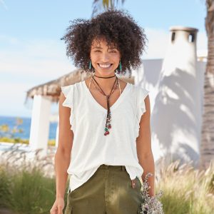 Lakelynn Ruffle Top